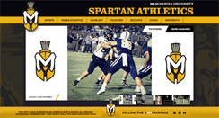 Desktop Screenshot of muspartans.com
